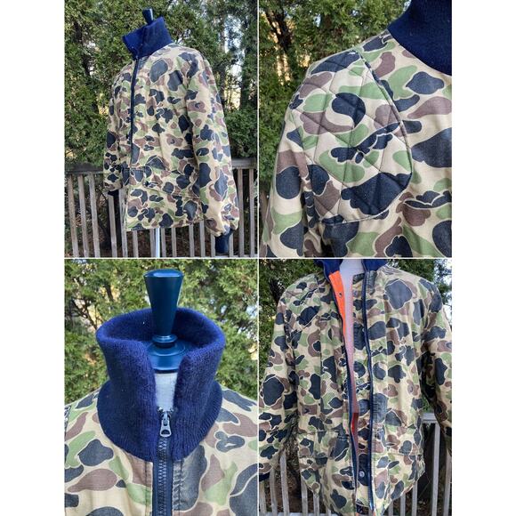 Size XL Arctic Wear Camo Hunting Insulated Jacket Vintage 70s 80s - Picture 3 of 6